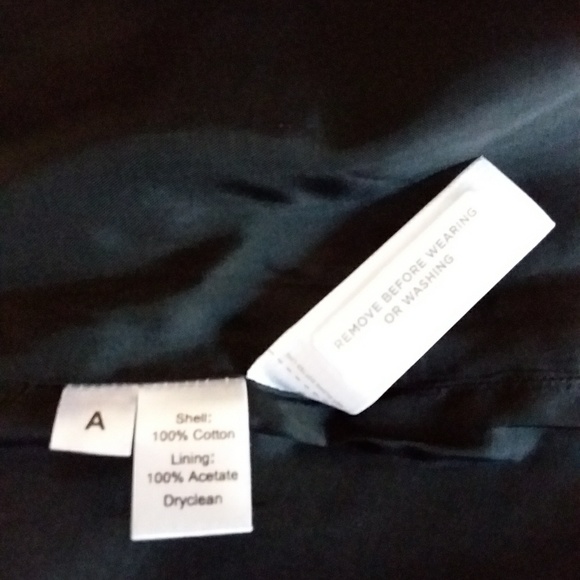 ☆☆SOLD☆☆ LOFT Striped Above-the-knee Lined Skirt - Picture 7 of 7